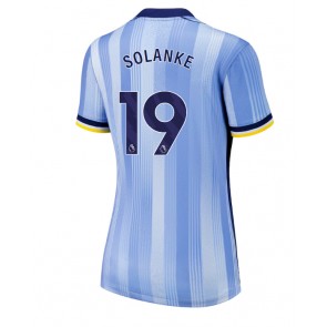 Tottenham Hotspur Dominic Solanke #19 Dámské Venkovní Dres 2024-25 Krátký Rukáv